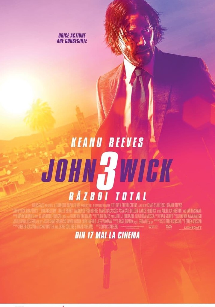 John Wick 3 Război total streaming urmăriți online